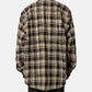 LOGO JACQUARD PLAID SHIRT