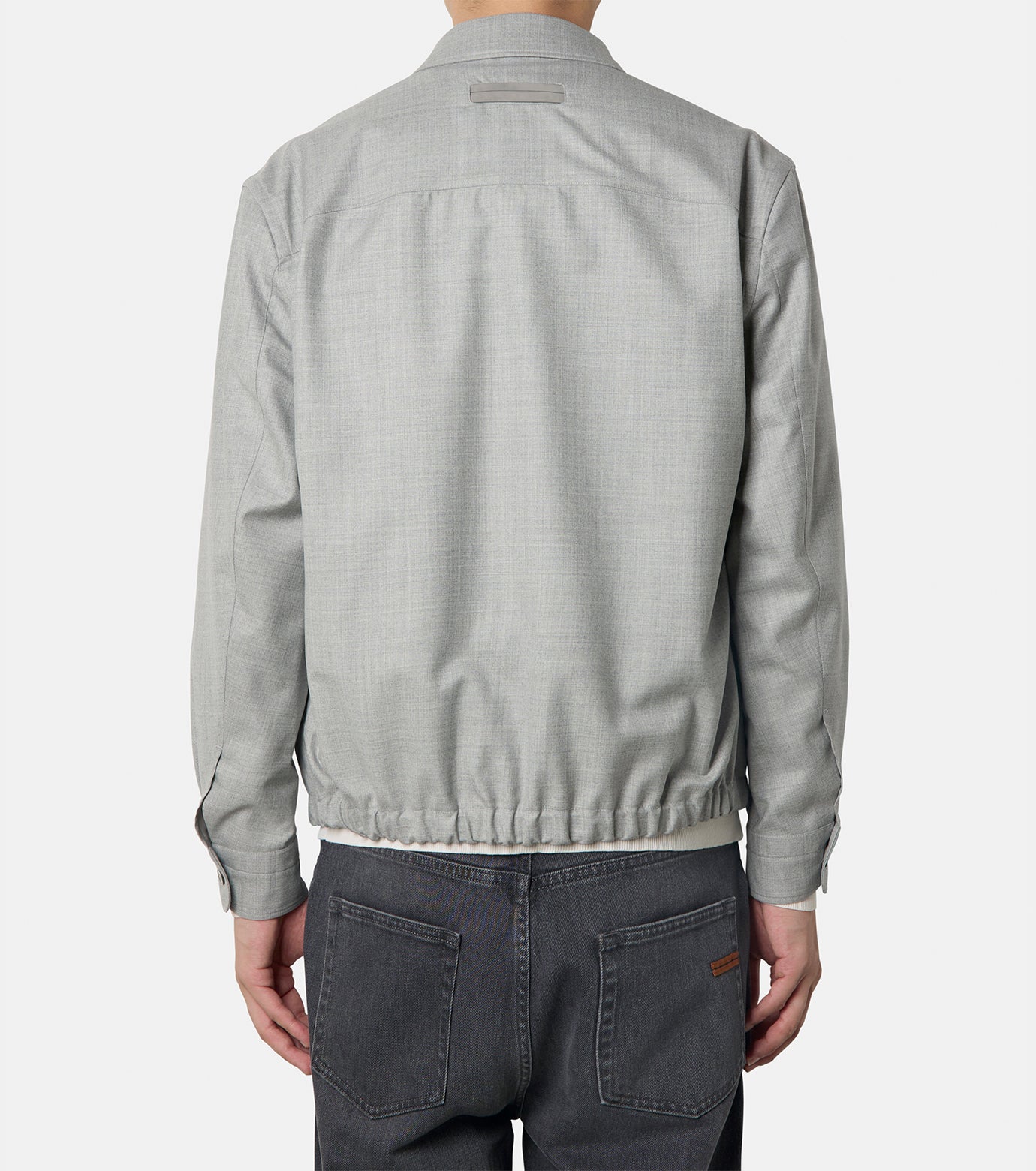 PURE WOOL OVERSHIRT