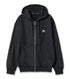 MOON LOGO FLEECE ZIPPED HOODIE