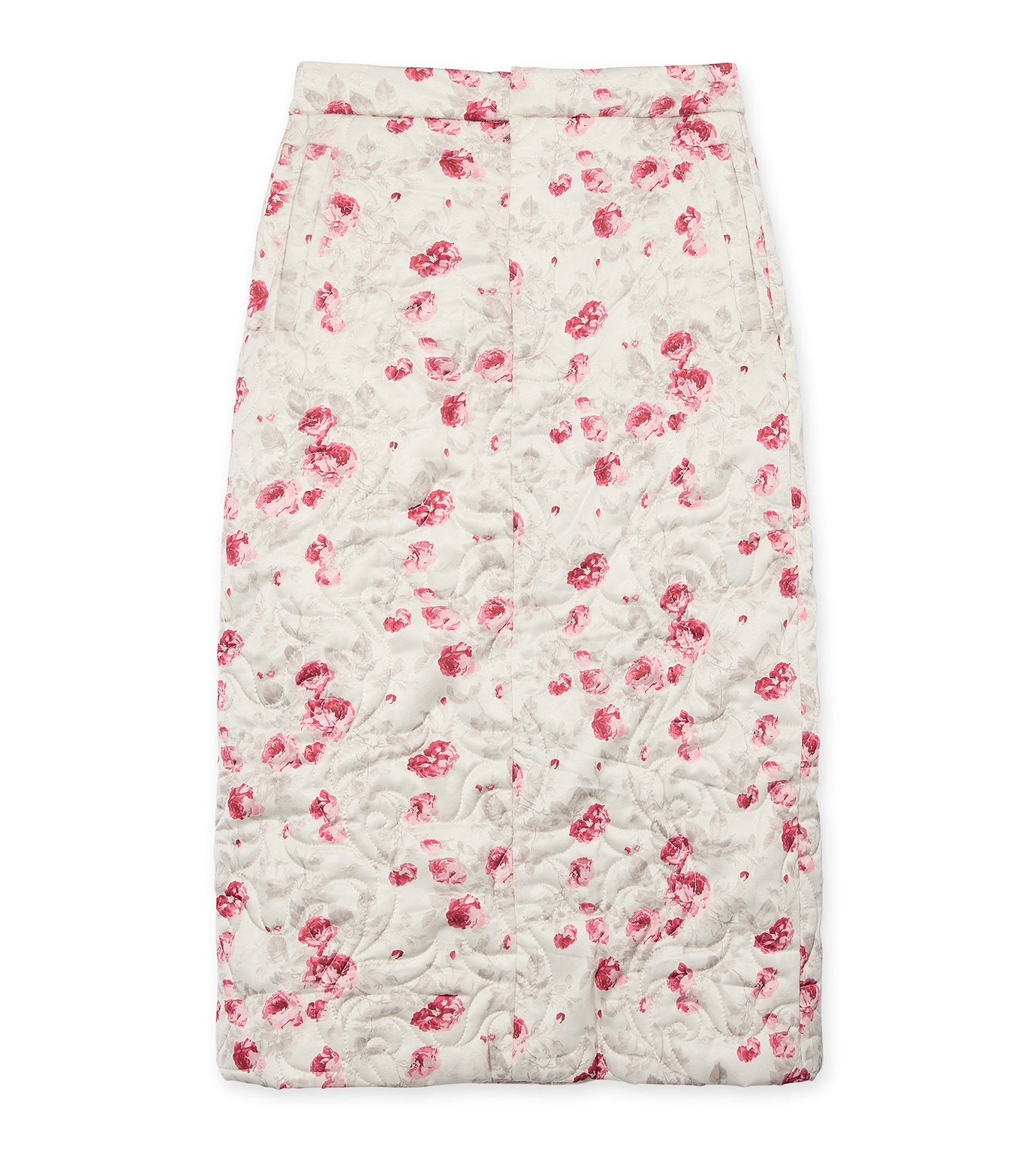 Quilted Midi Skirt