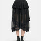 Dentelle Tape Tulle Skirt