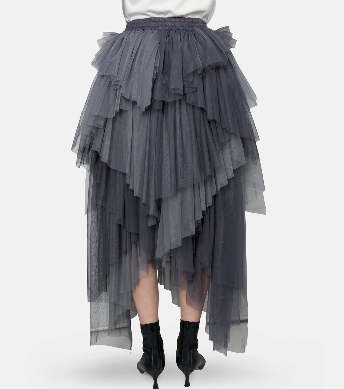 Tulle Volant Skirt