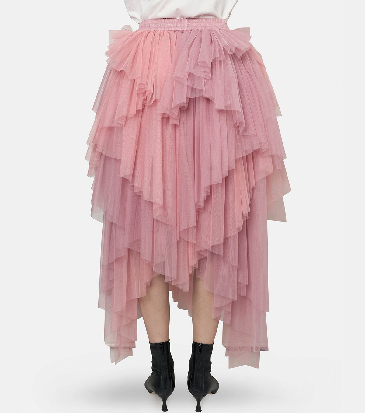 Tulle Volant Skirt