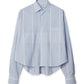 Folded Cropped Classic Shirt