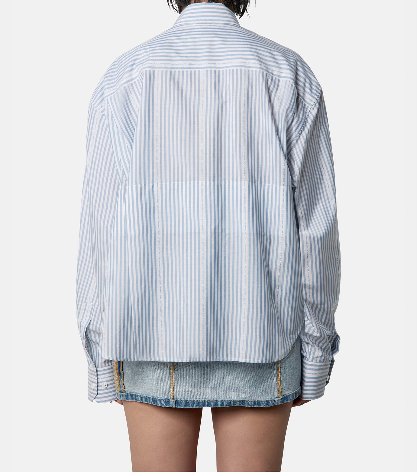 Folded Cropped Classic Shirt