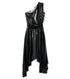 Regenerated Jersey Draped Dress