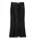 Moon Laser Denim Long Skirt