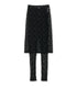 Moonogram Mesh Flock Pant-Skirt