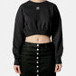 Fleece Cropped Sweater