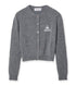 Clean Wool Knit Cardigan
