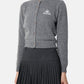 Clean Wool Knit Cardigan