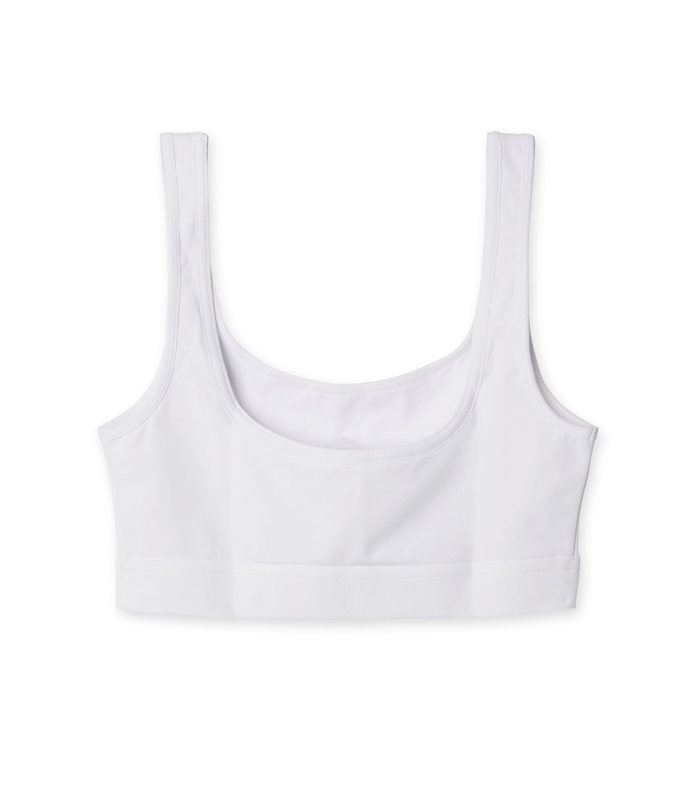 Organic Cotton Jersey Plain Bra