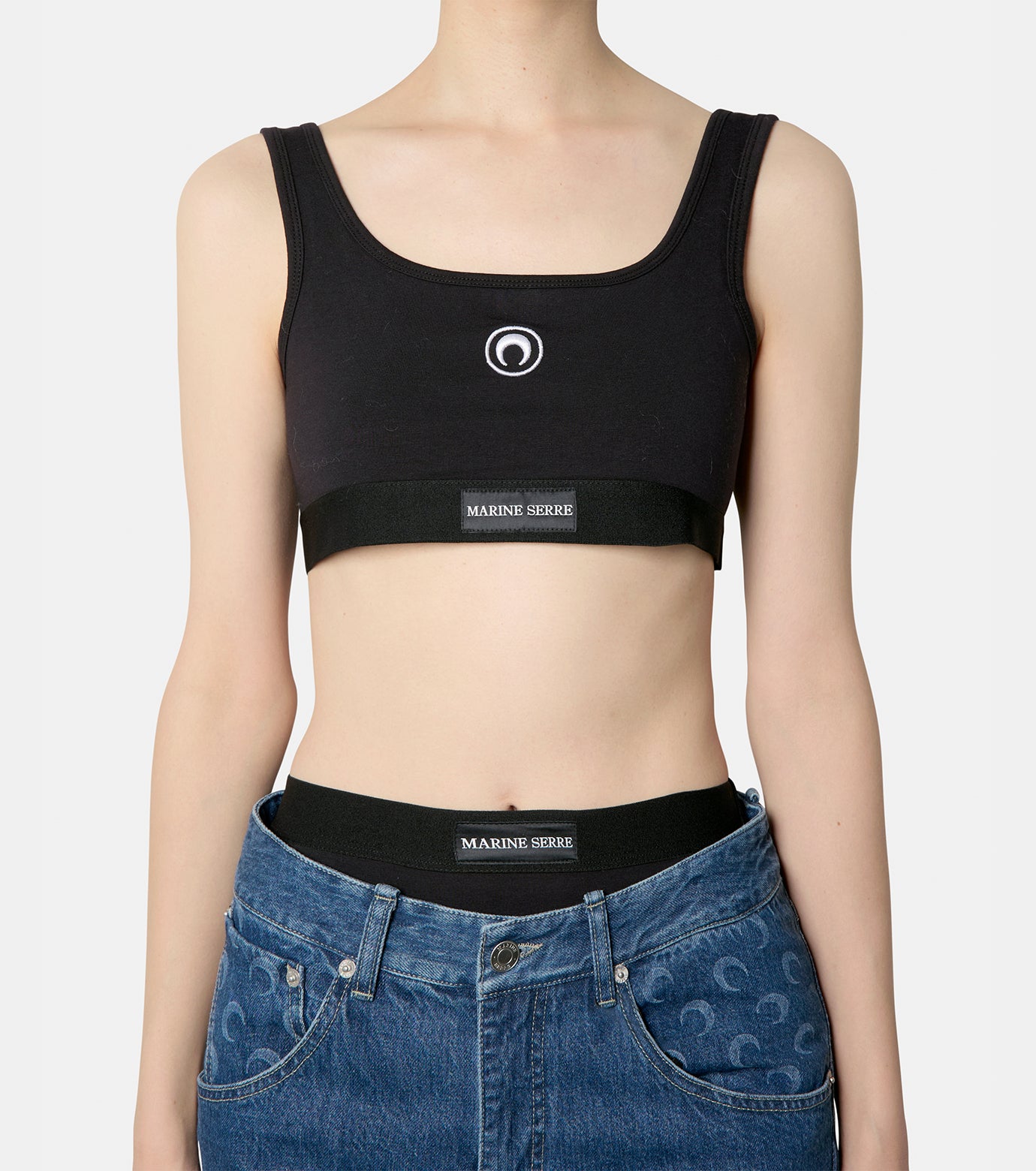 Moon Logo Sport Bra