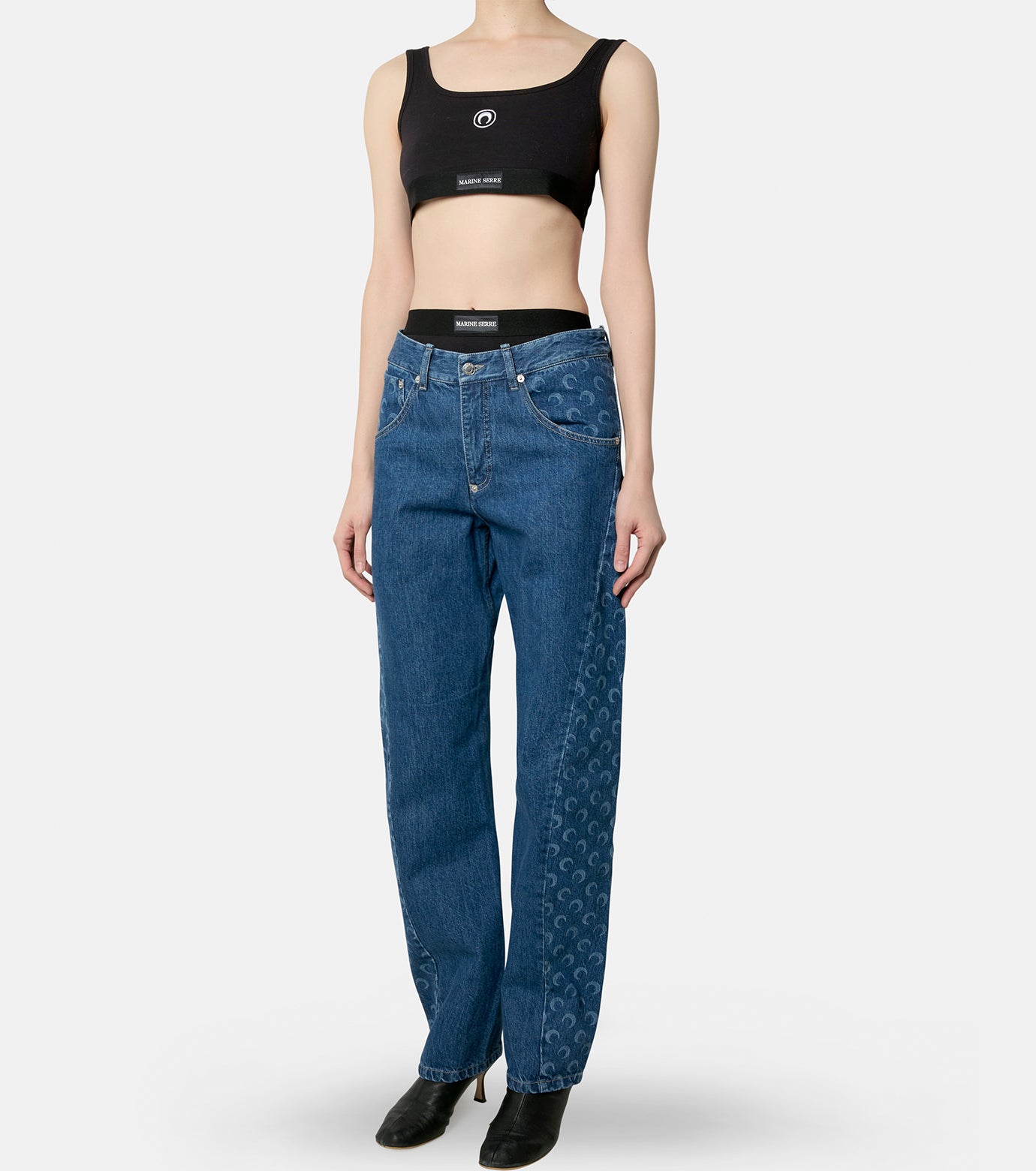 Moon Logo Sport Bra