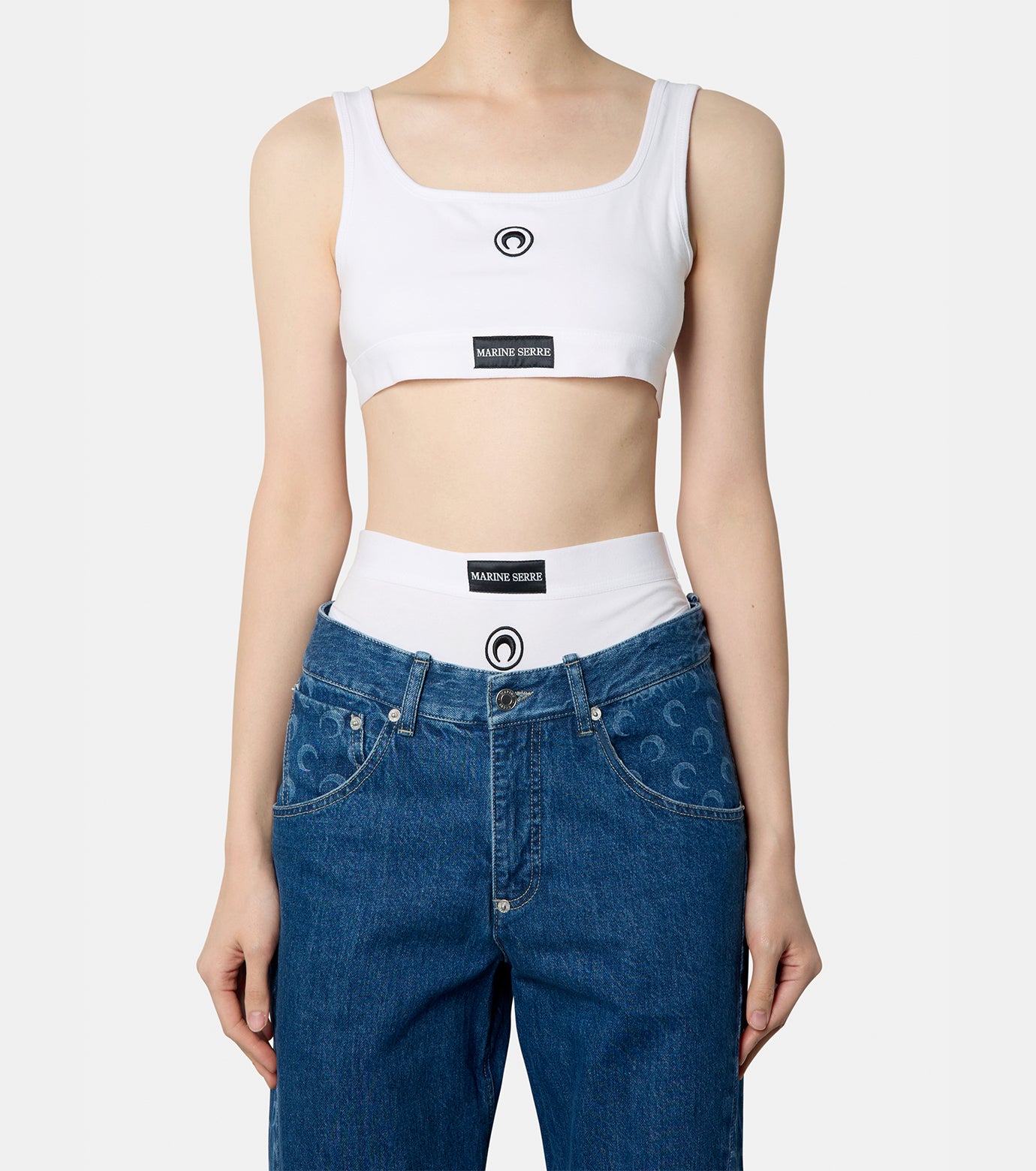 Moon Logo Sport Bra