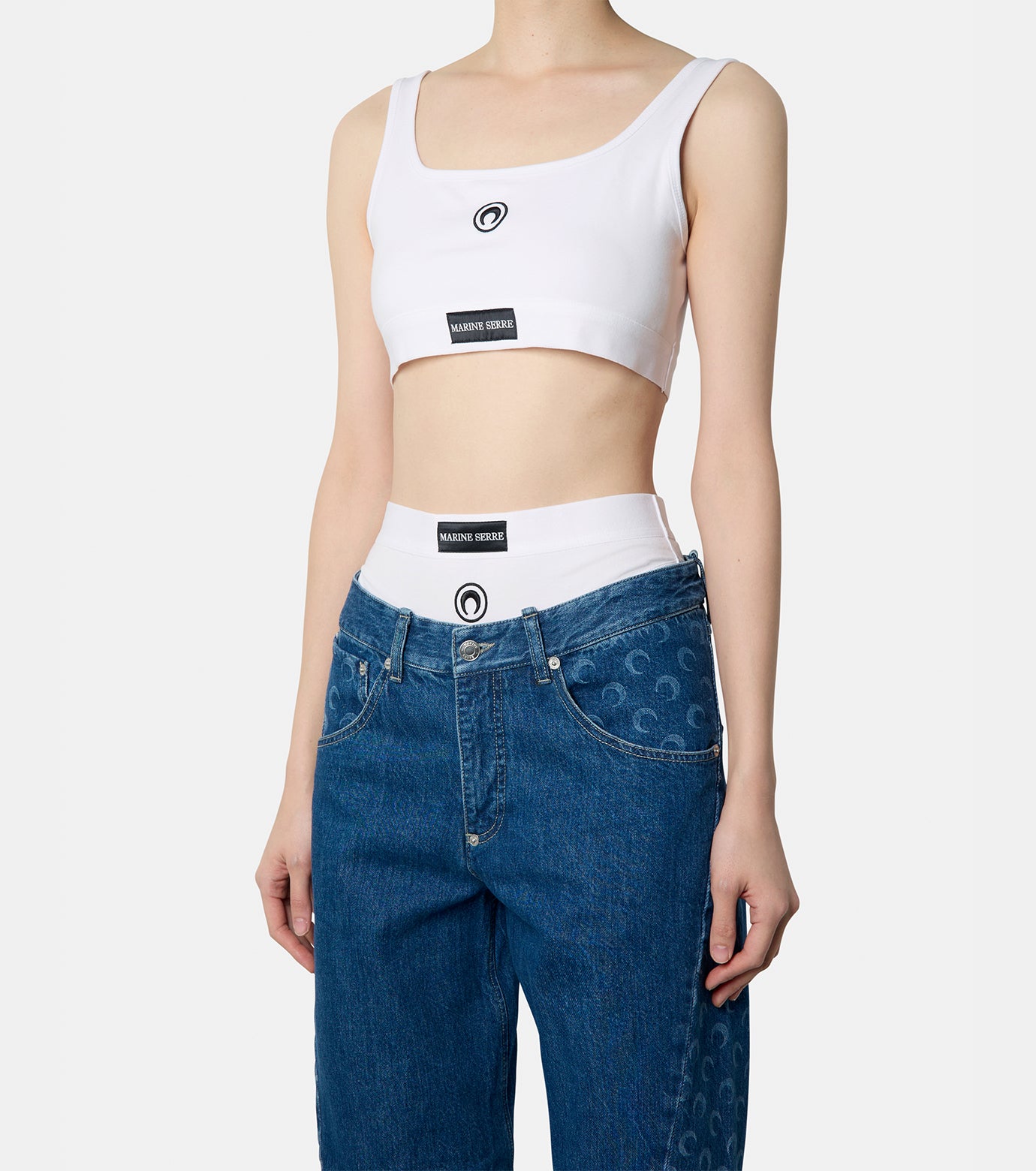 Moon Logo Sport Bra