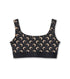 Moon Printed Jersey Sports Bra