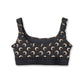 Moon Printed Jersey Sports Bra