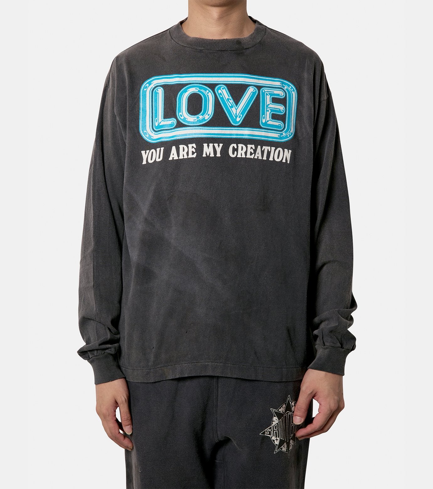イチ押しアイテム【SAINT Mxxxxxx】LS TEE/LOVE SAINT Saint Mxxxxxx (St. Michael) LS TEE LOVE SM-YS1-0000-014 (SM