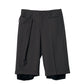 Wrap Over Bermuda Shorts