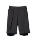 Wrap Over Bermuda Shorts