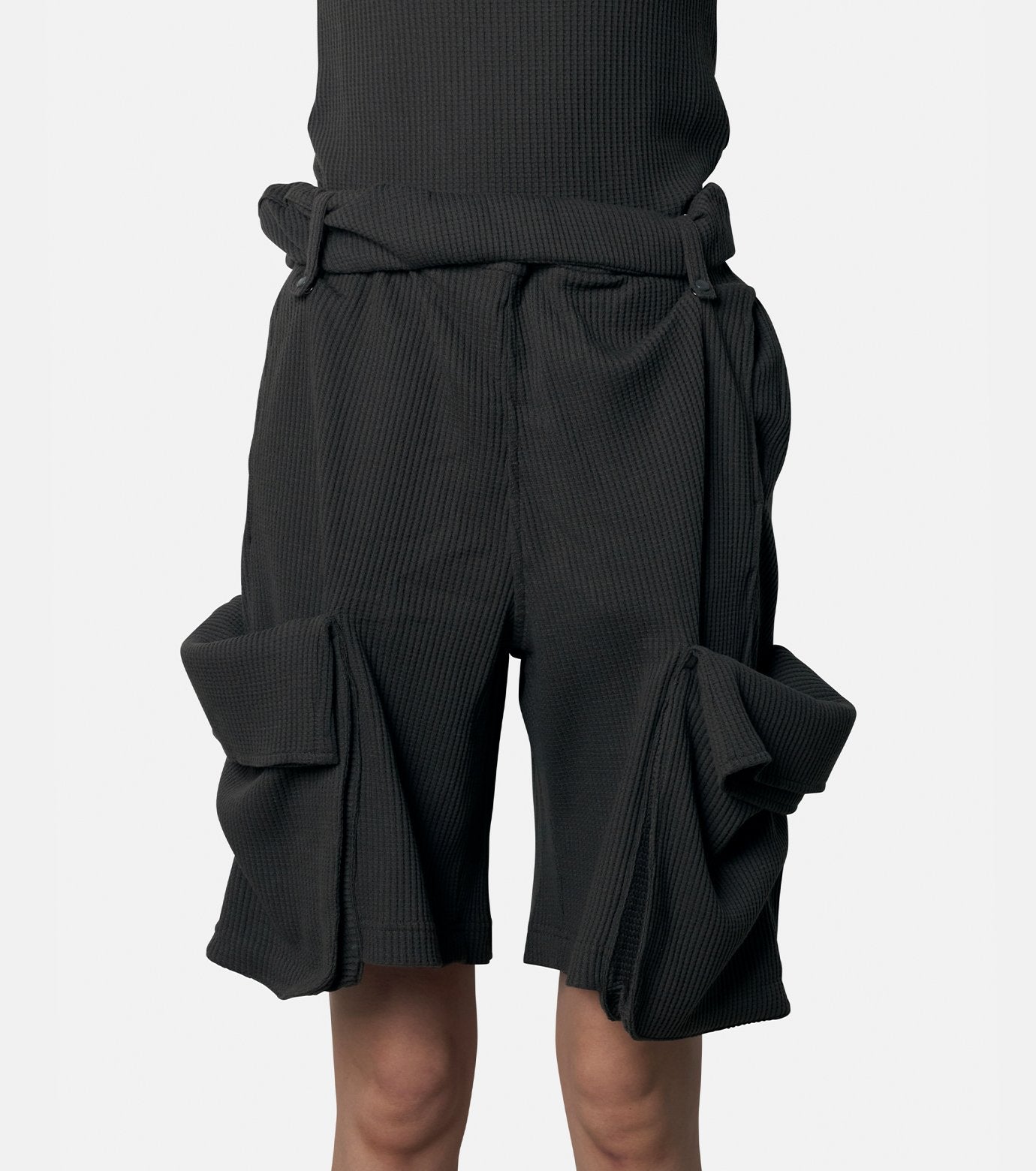 Wrap Over Bermuda Shorts