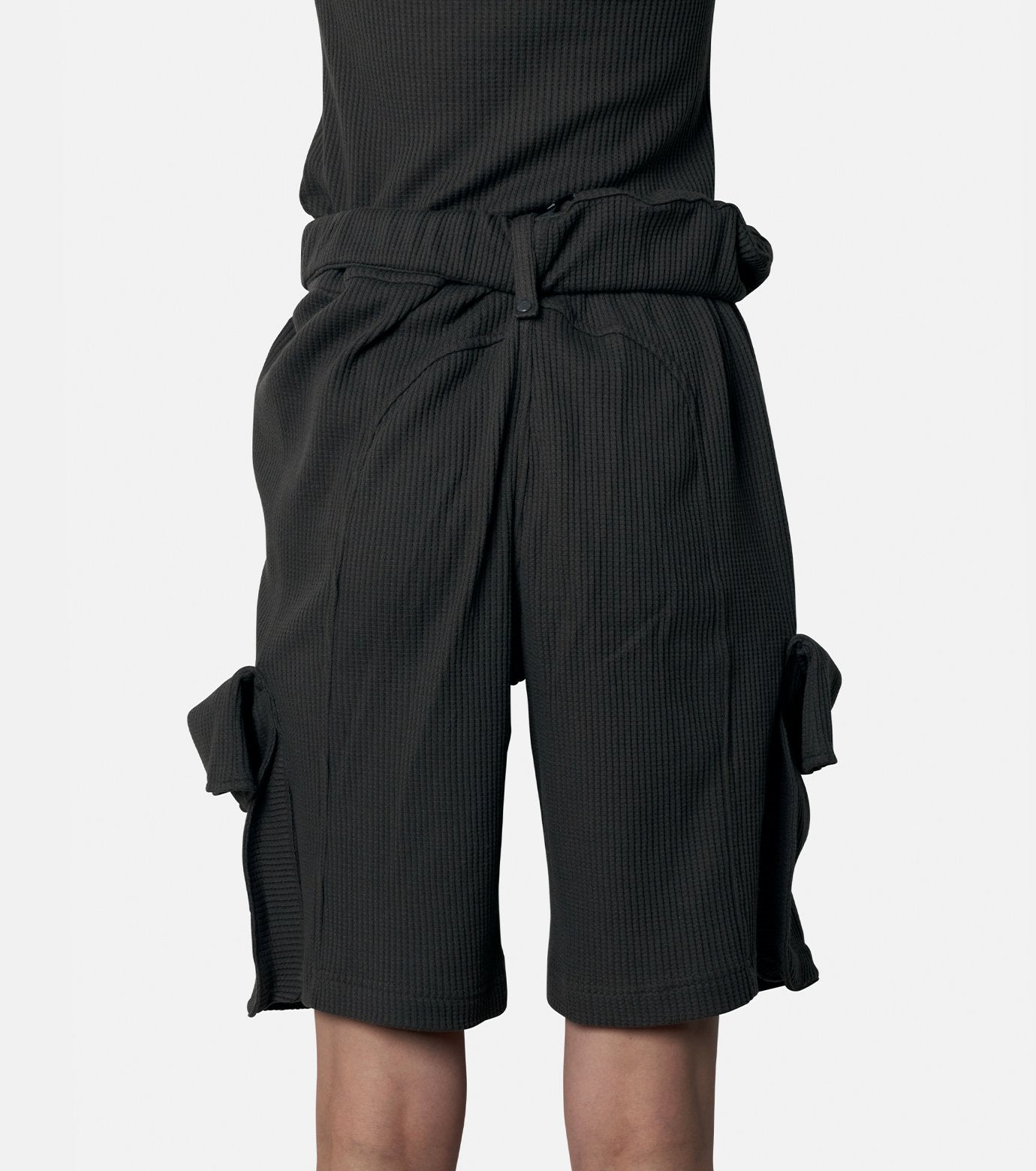 Wrap Over Bermuda Shorts