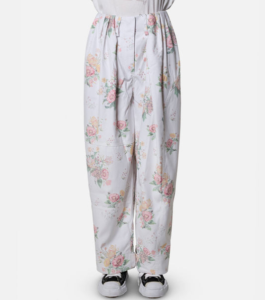 Floral Full Gather Pants