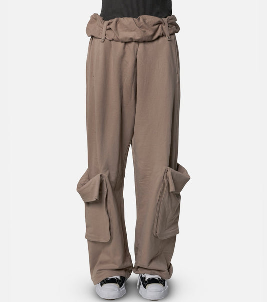 Rolled Waist Sweat Cargo