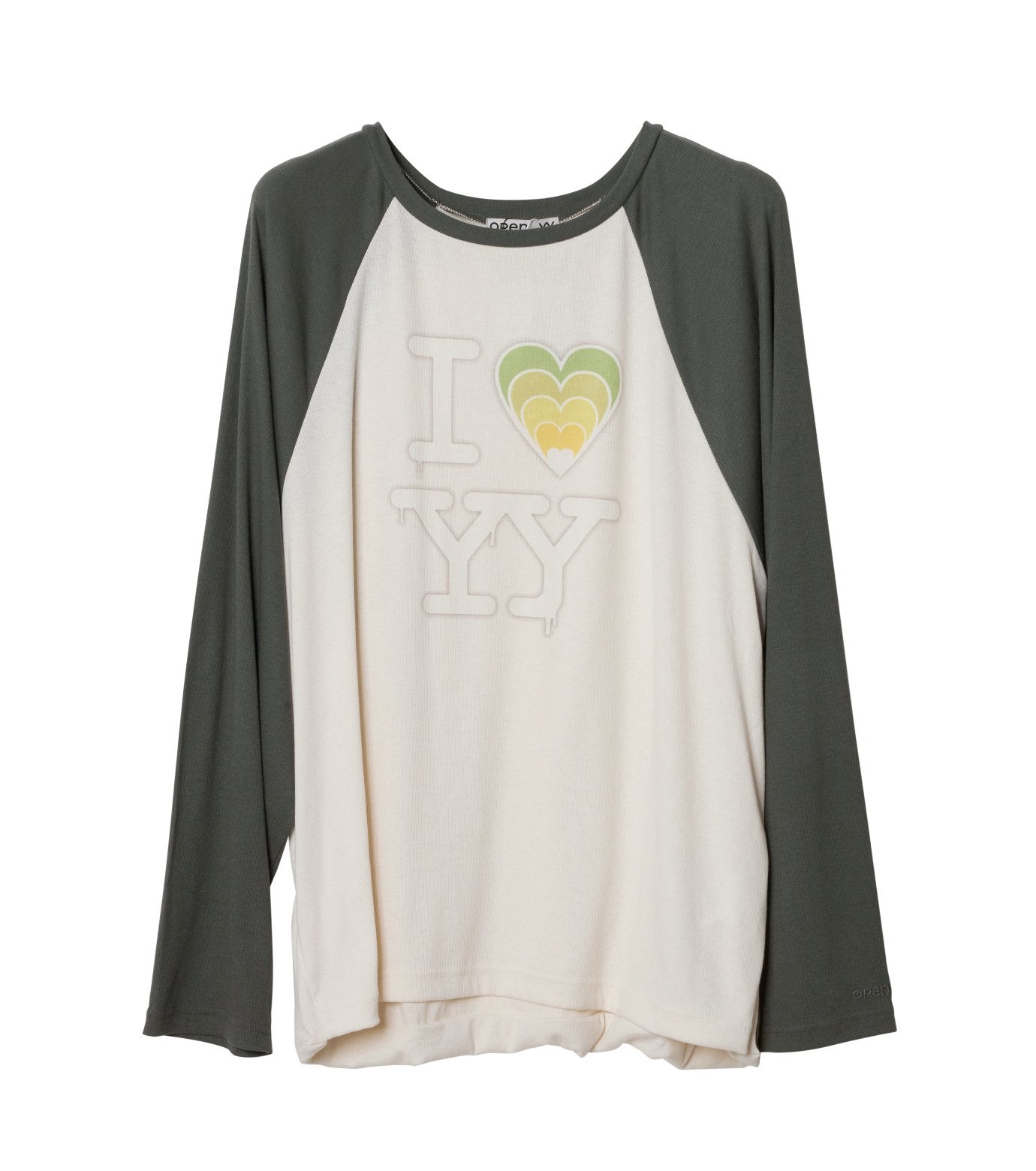 I Love YY Raglan Tee