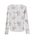 Floral Hook Henley LS