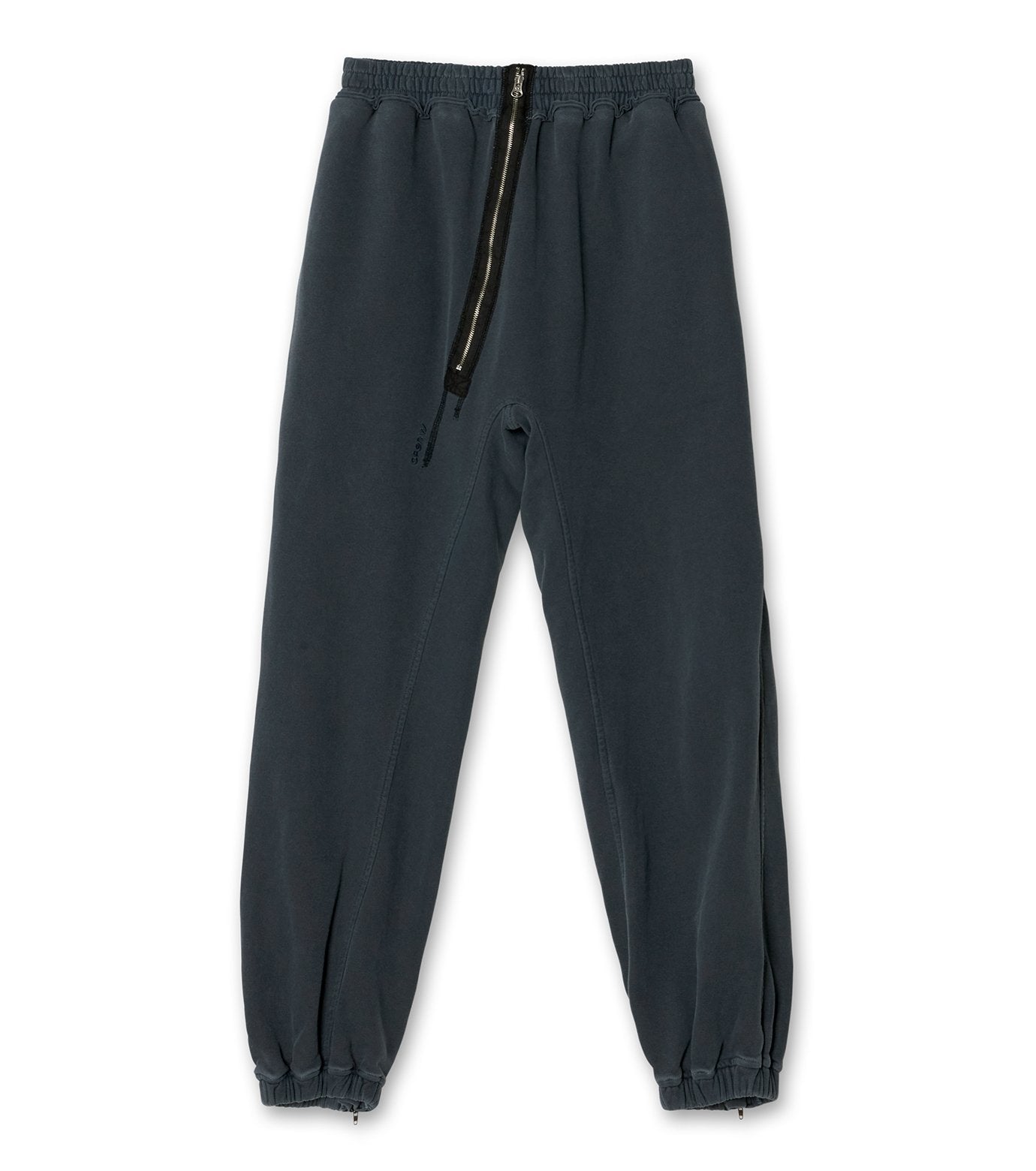 Curved Zip Sweat Pants