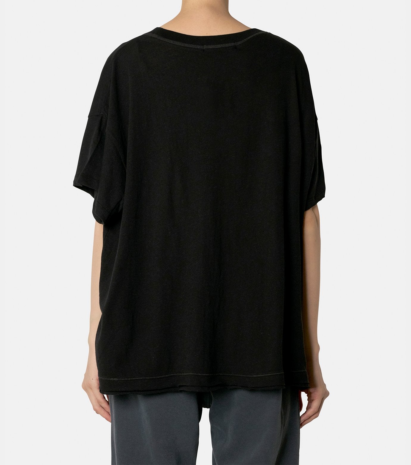 Scoop Neck Phonetic Tee