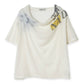 Phonetic Cowl Neck Tee