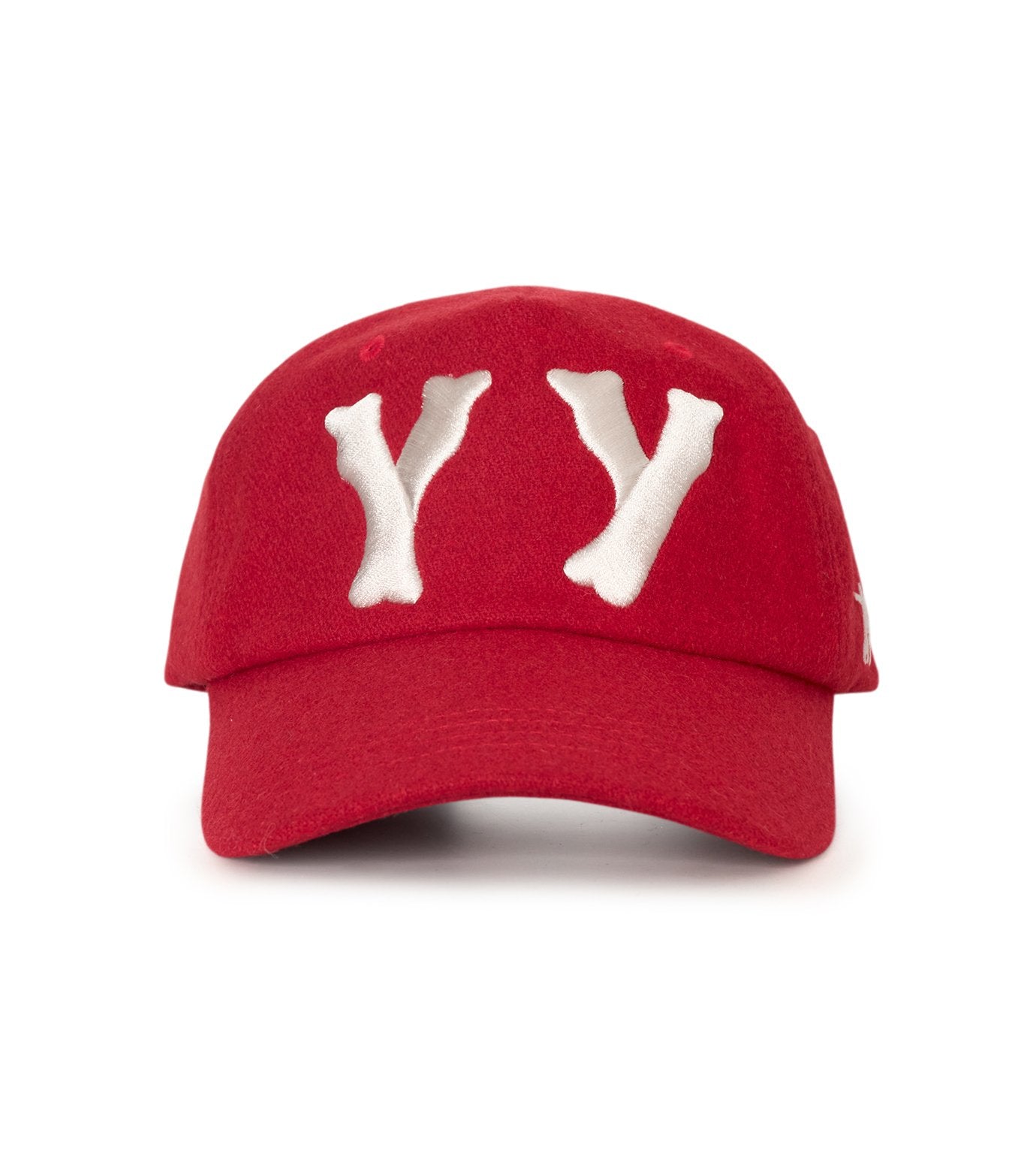 YY wool Heart Bone Ball Cap