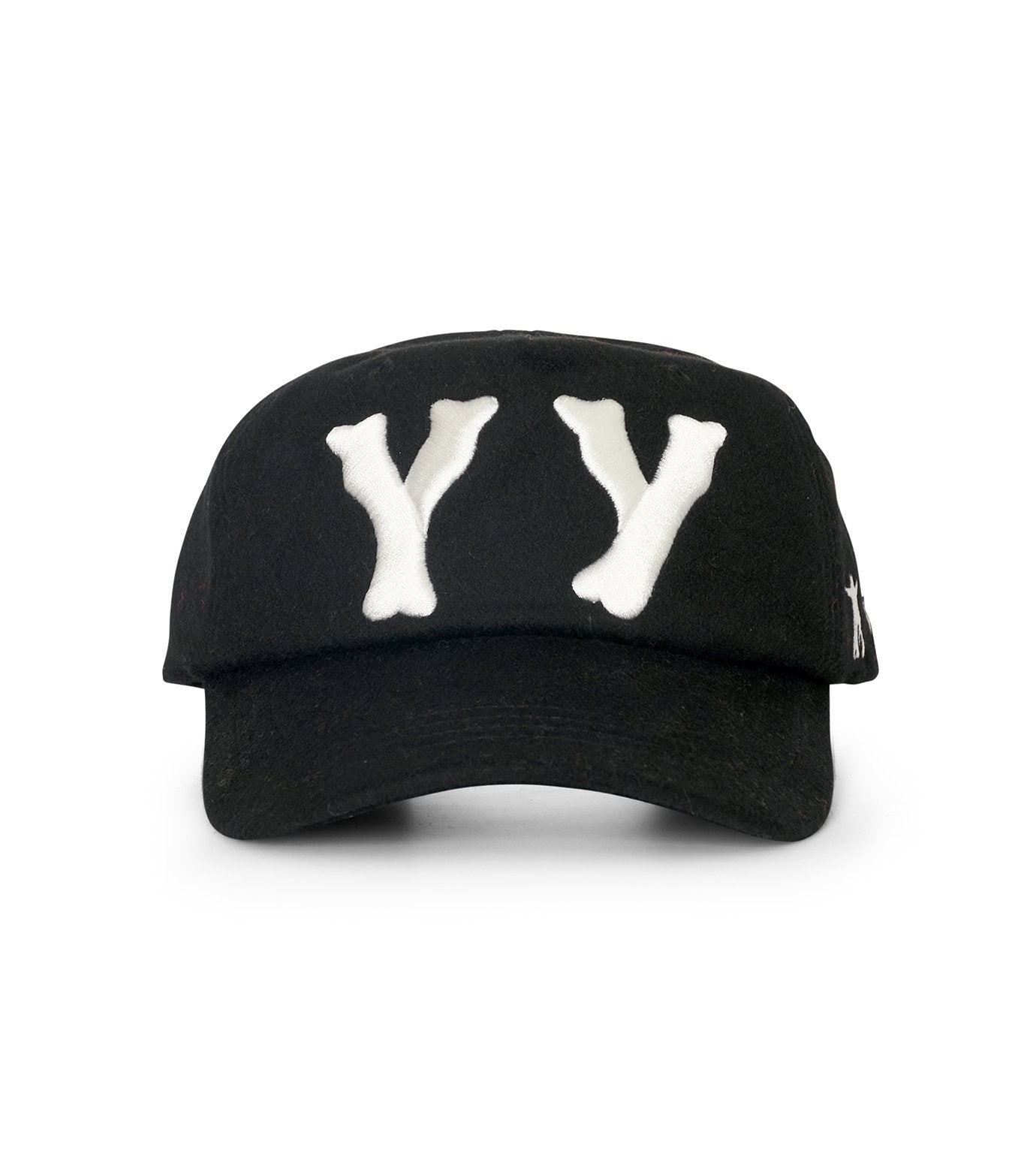 YY wool Heart Bone Ball Cap