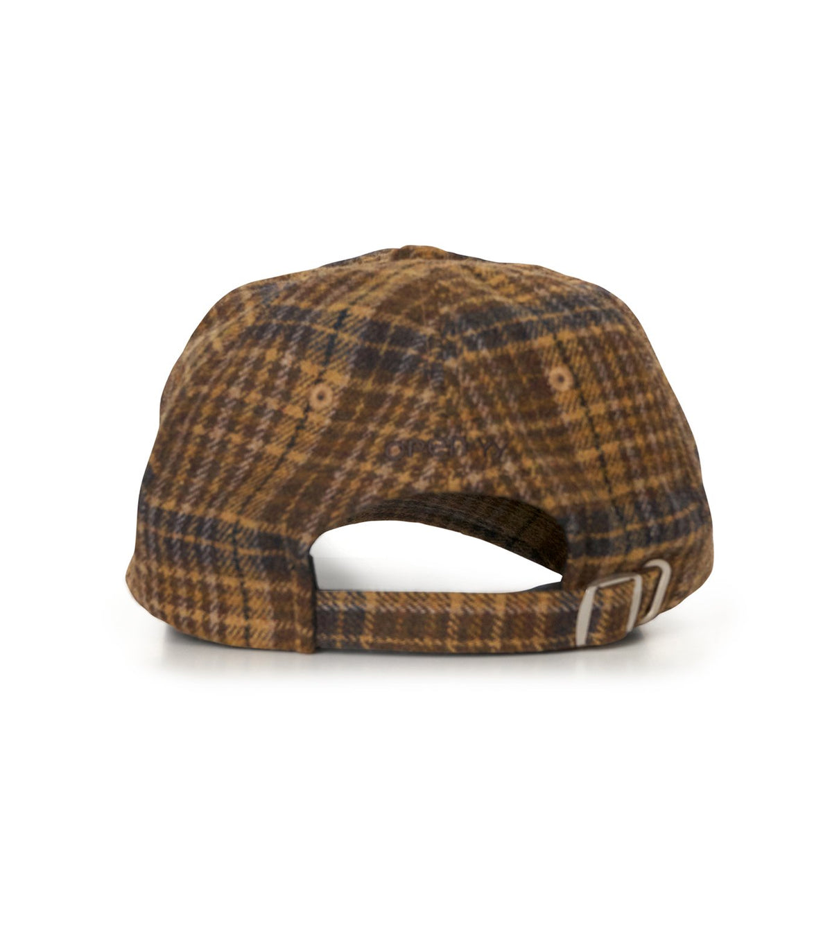 YY Checkered Heart Bone Ball Cap