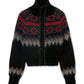 Fair Isle Zip Up Sweater