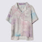 Lautashi×Foo Tokyo Half-Sleeve Silk Pajamas Pink