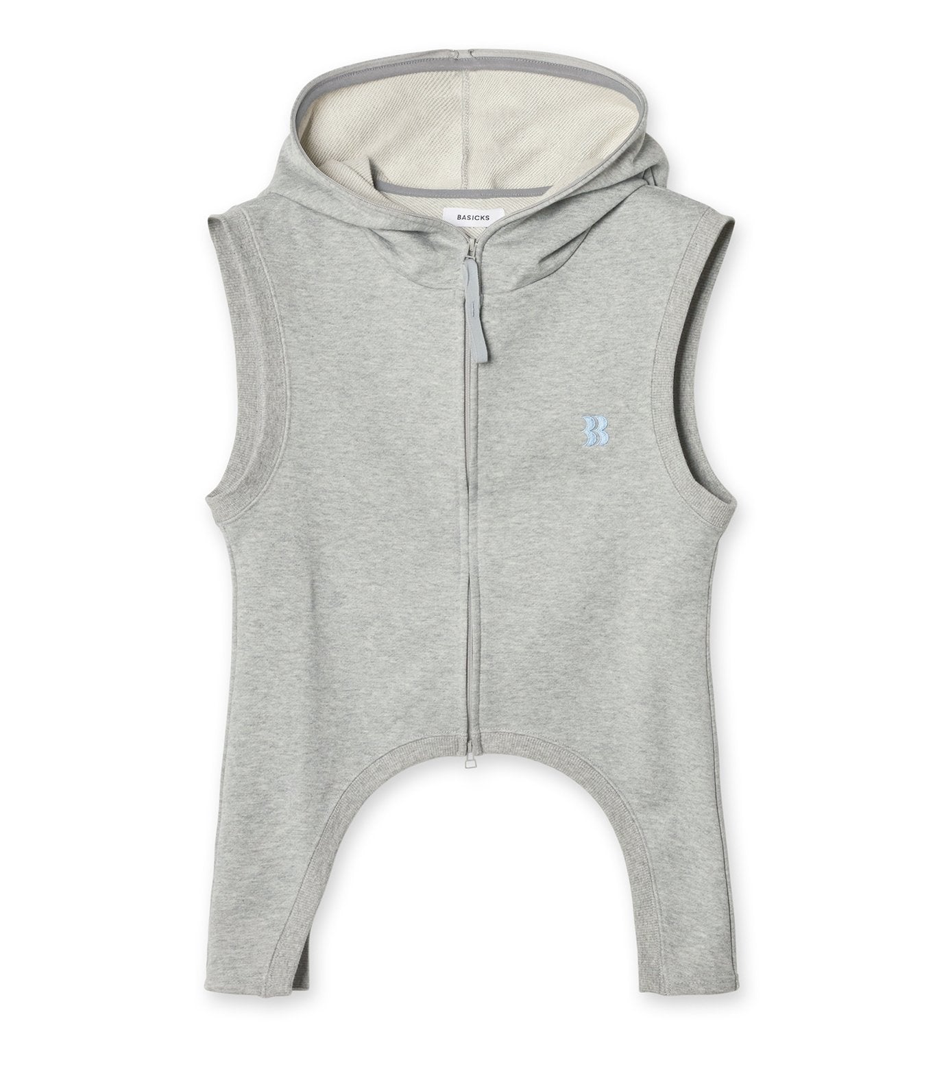 "A" Zip-up Hoodie Tops