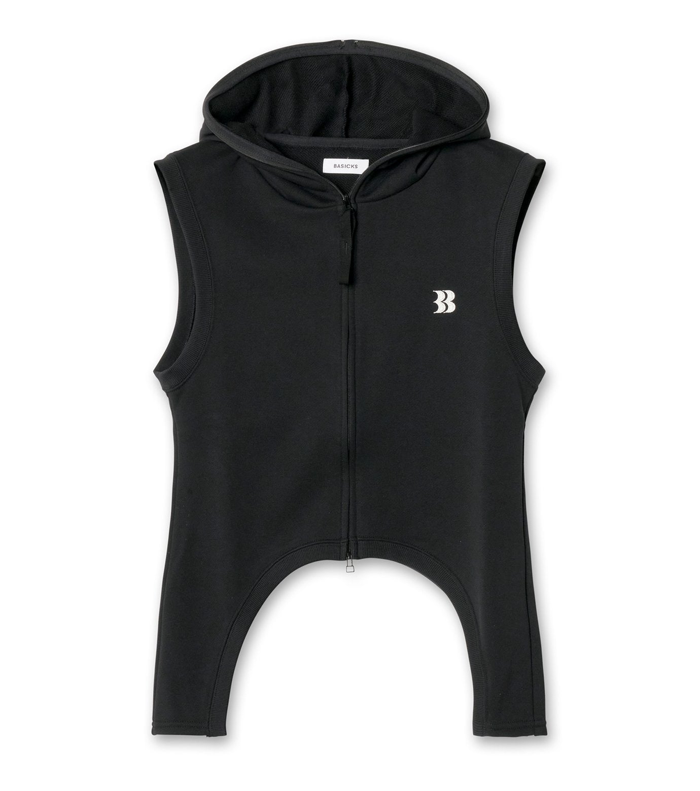 "A" Zip-up Hoodie Tops