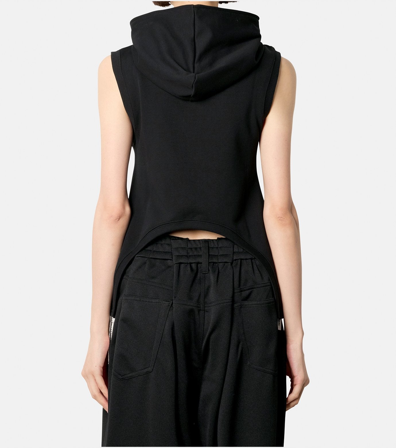 "A" Zip-up Hoodie Tops