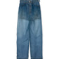 Transparent Sheer Denim Trousers
