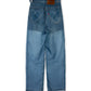 Transparent Sheer Denim Trousers