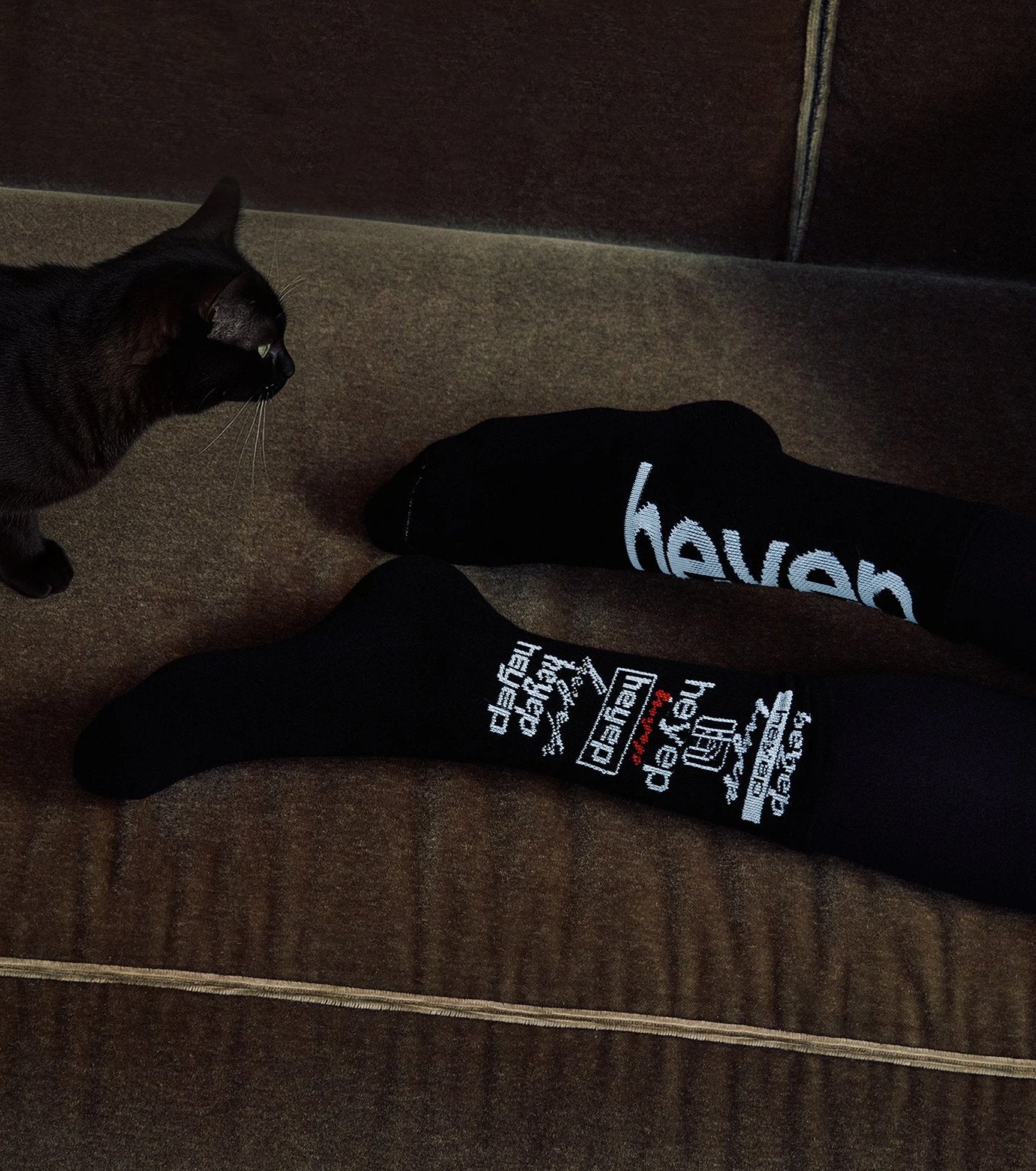 Mixed Logo Socks-2 Pair Set