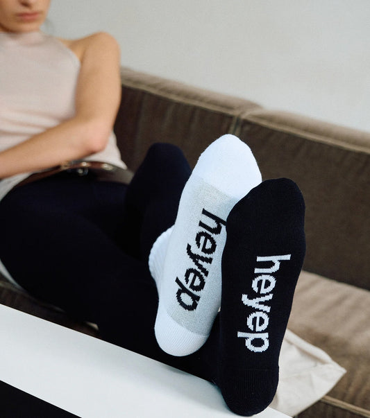 Logo Socks-2 Pair Set