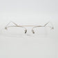 Bridgeless Half-Frame Glasses