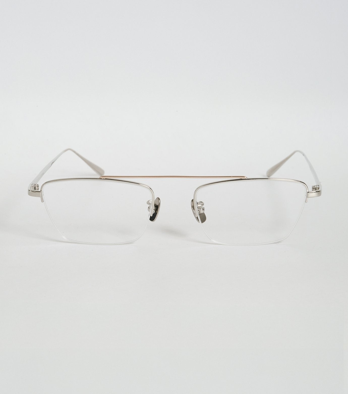 Bridgeless Half-Frame Glasses