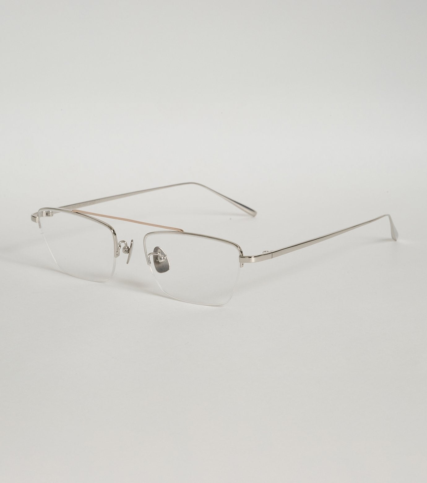Bridgeless Half-Frame Glasses
