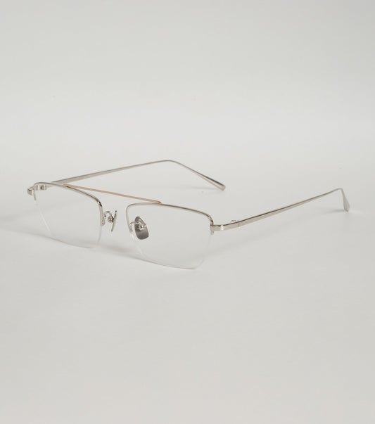 Bridgeless Half-Frame Glasses